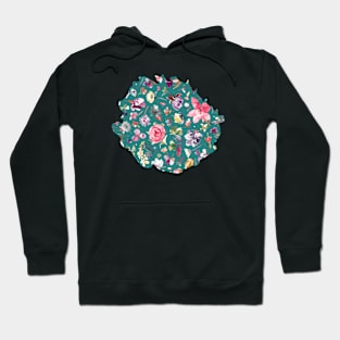 Flower Buds Pine Hoodie